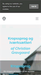 Mobile Screenshot of christian-gravgaard.com